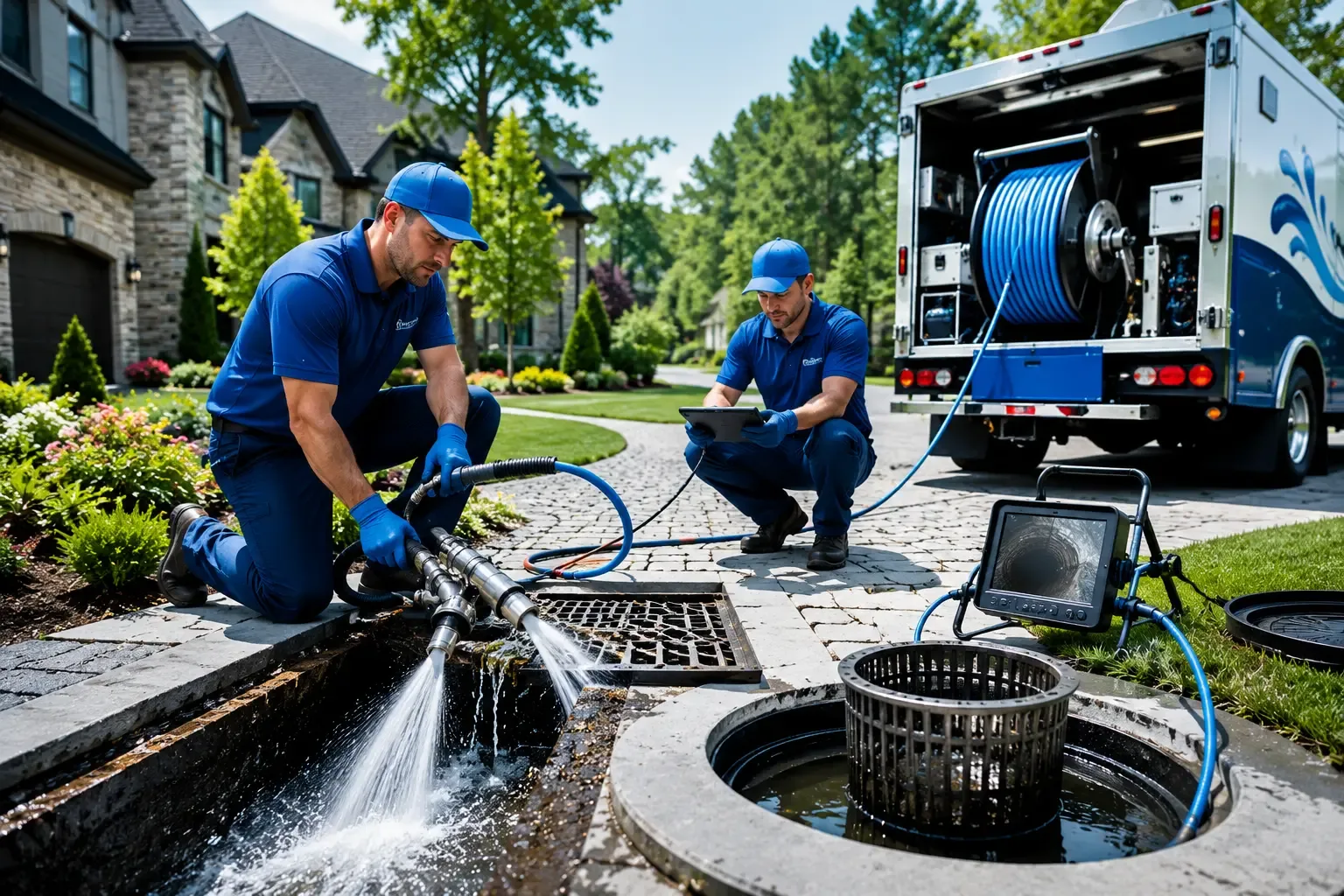 Local outdoor drain cleaning professionals in University Center, MI
