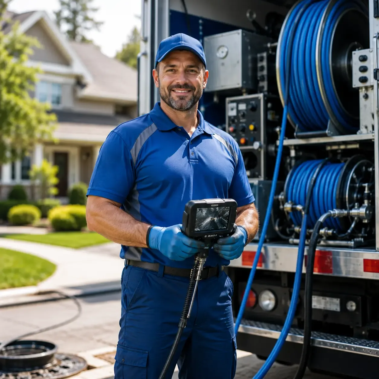 Local outdoor drain cleaning specialists in University Center, MI